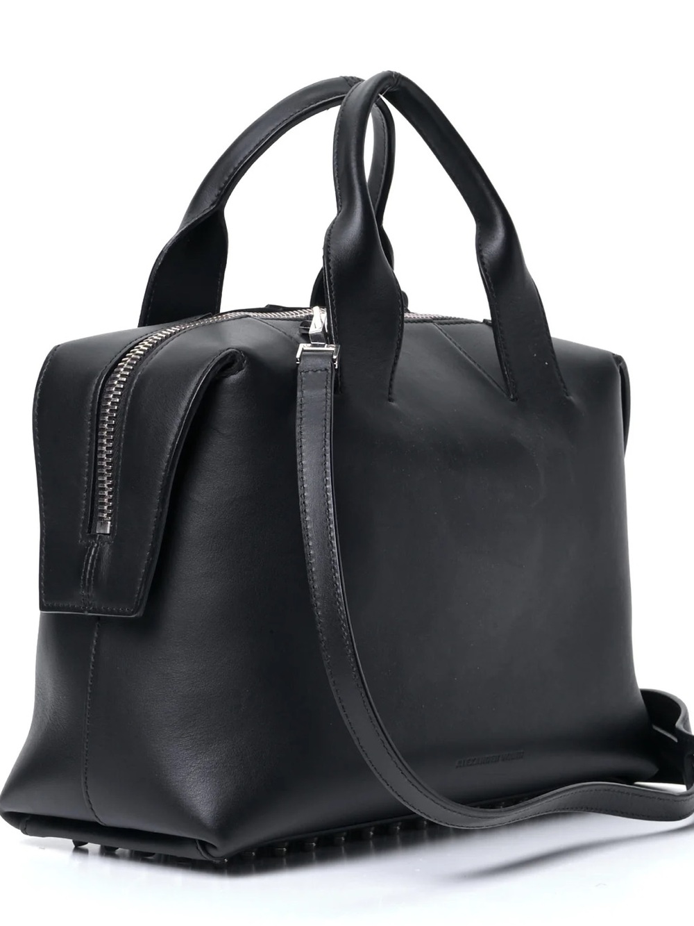 Alexander Wang Black Leather Rogue Satchel